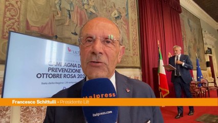 Lilt, Schittulli "Prevenzione arma vincente contro il cancro"