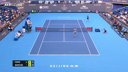 Sinner avanza a semifinales de Pekín tras la victoria sobre Marozsan
