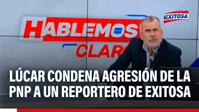 Nicolás Lúcar: Me solidarizo con nuestros compañeros de Exitosa, que no pueden evitar comprometerse con las noticias
