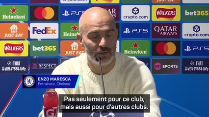 Chelsea - Maresca : "Un privilège d’affronter José Mourinho"