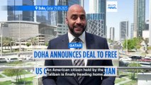 US citizen freed after nine months in Afghan prison, Qatari mediators say