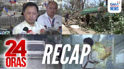 24 Oras: (Part 1) Zaldy Co, nag-resign | Hagupit ng Bagyong Opong sa Masbate | SB19 Justin sa Encantadia, atbp.