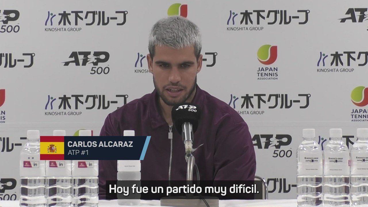 Carlos Alcaraz tras remontar a Ruud: "La clave fue pensar en positivo"
