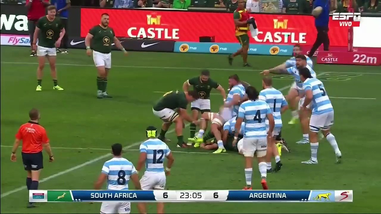 Sudáfrica 67-30 Argentina | Resumen | Rugby Championship