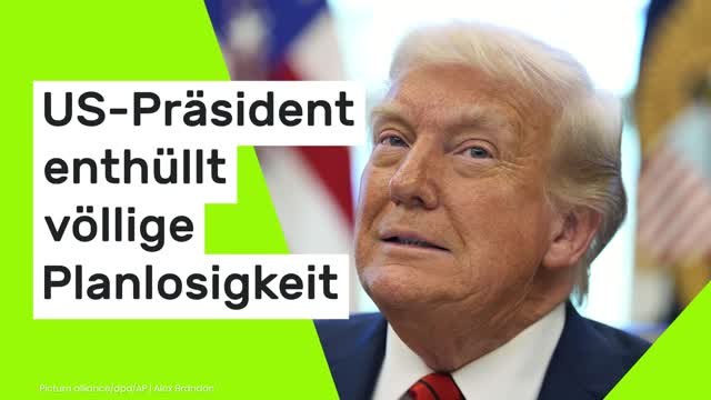 Donald Trump: Jedes einzelne Wort ist eine Lüge - US-Präsident enthüllt völlige Planlosigkeit