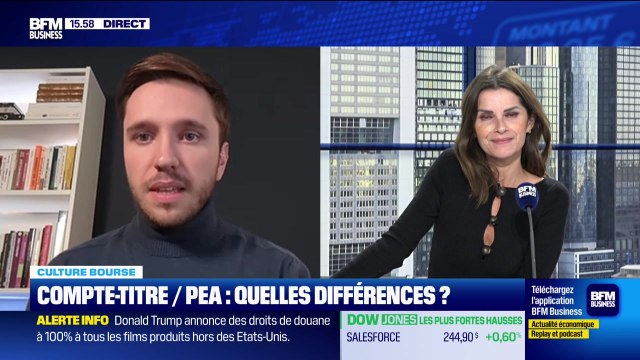 Culture Bourse : Compte-titre / PEA : quelles différences ? , par Julie Cohen-Heurton - 29/09