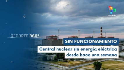 Central nuclear de Zaporiyia se encuentra sin energía eléctrica