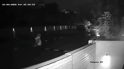 أوّل فيديو يُظهر وجه سارق فيلا نانسي قبل وضع القناع