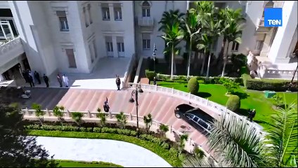 الرئيس السيسي يستقبل الشيخ محمد بن زايد آل نهيان رئيس دولة الإمارات العربية المتحدة بقصرالاتحادية