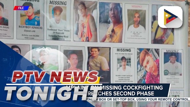 PI for complaint on missing cockfighting enthusiasts reaches second phase