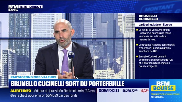 Le portefeuille BFM-Responsable : Brunello Cucinelli en pleine tempête, sort de notre sélection - 29/09