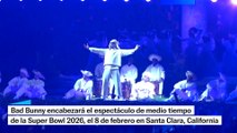 Bad Bunny actuará en el intermedio de la Super Bowl 2026
