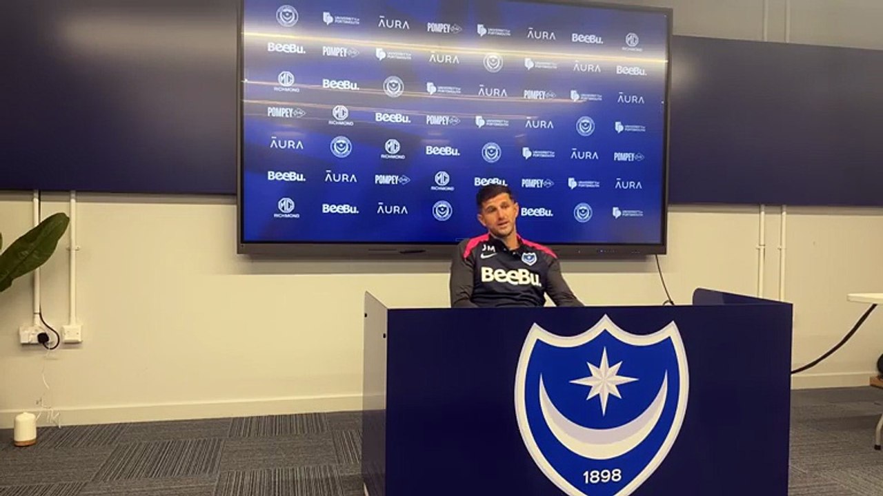 John Mousinho pre-Watford