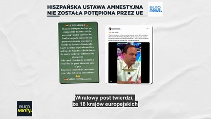 Czy hiszpańska ustawa amnestyjna została potępiona przez 16 krajów i UE?