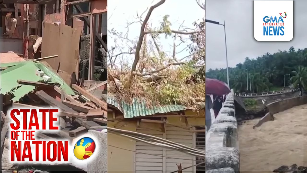 Libu-libong pamilya, binagyo sa Eastern Visayas...