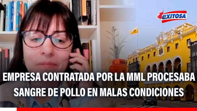 Denuncian que empresa contratada por la MML procesaba sangre de pollo en condiciones insalubres