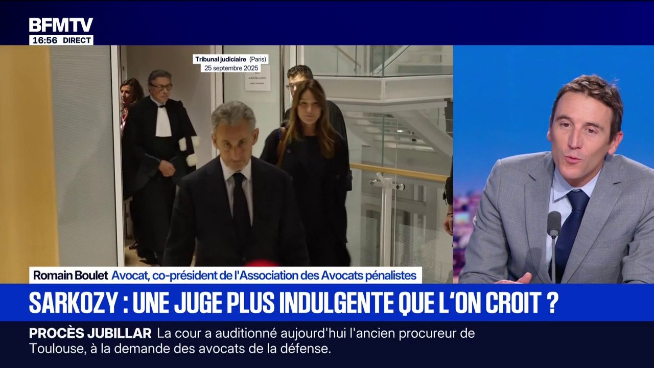 "Nicolas Sarkozy est un justiciable comme les autres": Me Romain Boulet, co-président de l'Association des avocats pénalistes, revient sur la condamnation de l'ancien président de la République
