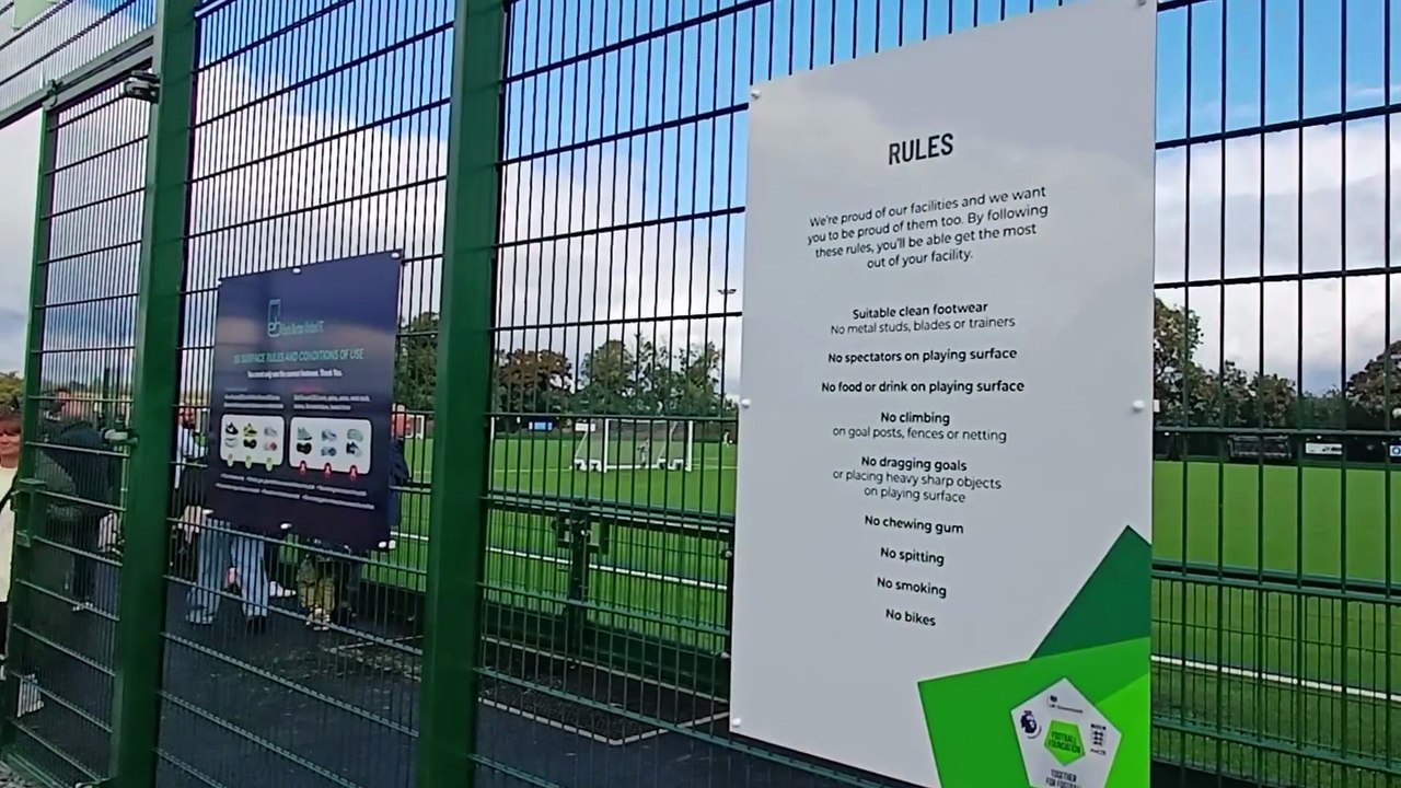 'Game-changing' installation of new 3G sports field in Northamptonshire village the start of big development