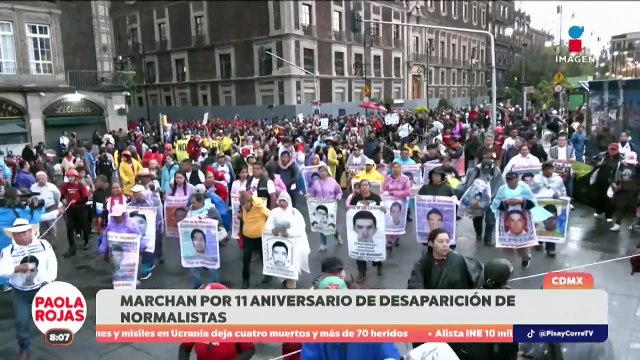 Marcha de padres de normalistas en CDMX | DPC con Paola Rojas