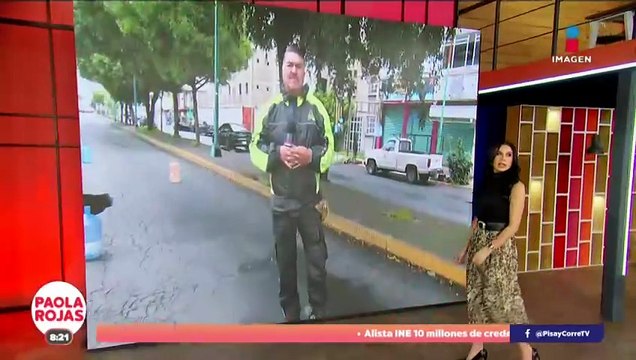Policía cae en socavón de avenida Iztapalapa | DPC con Paola Rojas