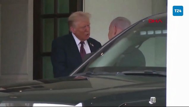 Trump ve Netanyahu Beyaz Saray'da görüştü