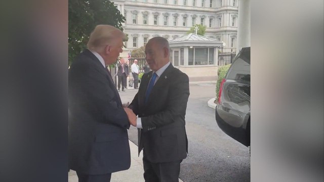Trump Gives Warm Welcome to Israeli PM Netanyahu at White House: “Very Confident!”