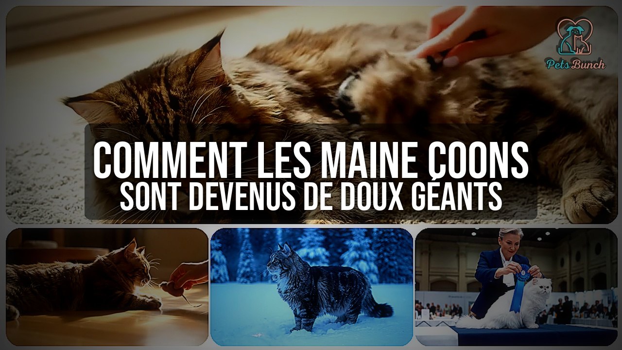 L'Histoire du Maine Coon : Comment sont-ils devenus de doux géants ?