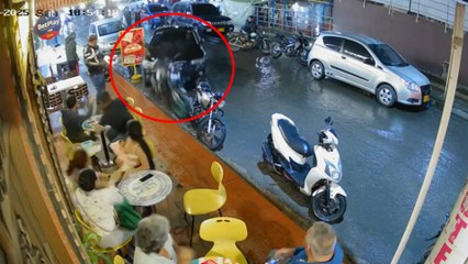 VIDEO | Conductor en estado de embriaguez protagonizó fuerte accidente durante persecución en Boyacá