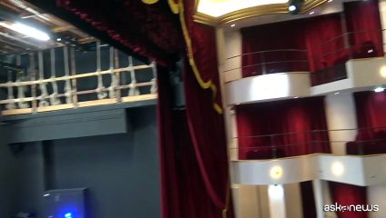 Maria Grazia Chiuri a Roma presenta il suo Teatro della Cometa