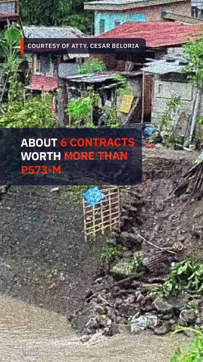Bacolod flood wall collapses; police, watchdog probe P573M projects