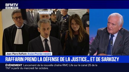 Condamnation de Nicolas Sarkozy: "J'ai été touché et secoué", assure Jean-Pierre Raffarin, ancien Premier ministre