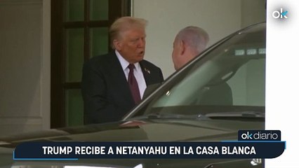 Trump recibe a Netanyahu en la Casa Blanca