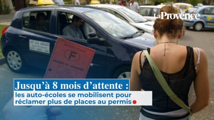 Jusqu’à 8 mois d’attente : les auto-écoles se mobilisent pour réclamer plus de places au permis