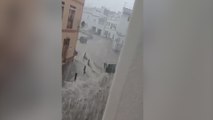 Graves inundaciones en las zonas de Gandía y Oliva