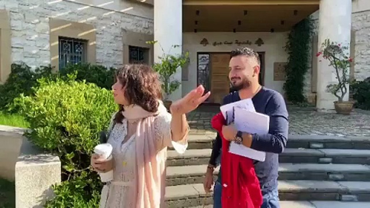 دانييلا رحمة ترقص على أغنية حسين الجسمي بكواليس "العودة"