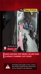 Jhansi Shocker: Wife Brings ‘Gulabi Gang’ to Assault Husband, Loot House