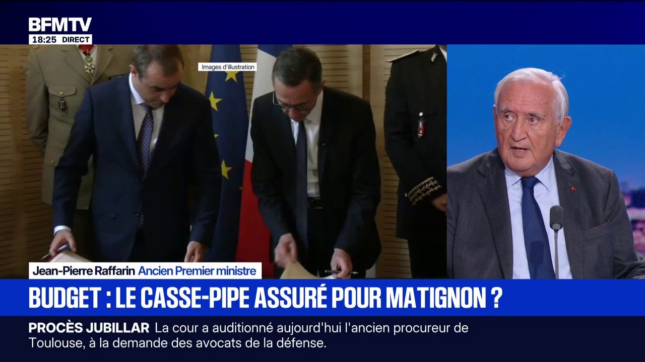 Sébastien Lecornu à Matignon: "Un Premier ministre sans majorité, ce n'est pas un ministre très fort", déclare Jean-Pierre Raffarin