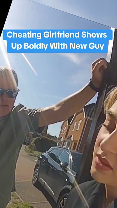 Cheating Girlfriend Shows Up Boldly With New Guy #emotional #viralvideos #100k
