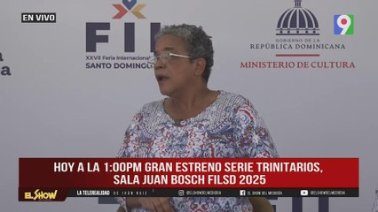 Virginia Binet Valera Guionista de la Serie los Trinitarios | El Show del Mediodía