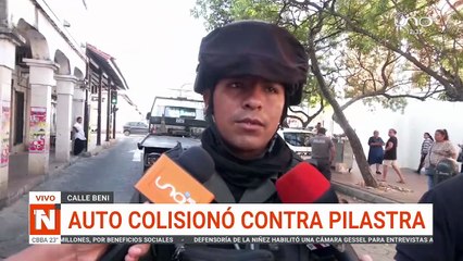 CONDUCTORA DE LA TERCERA EDAD QUE VOLCÓ SU AUTO SE DIRIGÍA A UN CENTRO MÉDICO