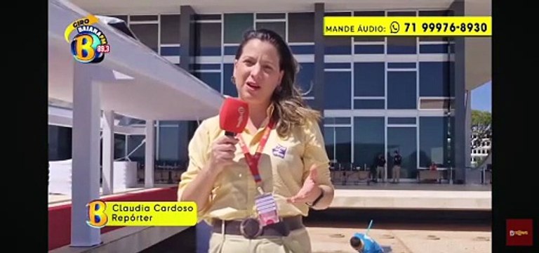 Cláudia Cardozo direto de Brasília na cobertura do BNews da posse de Fachin na presidência do STF
