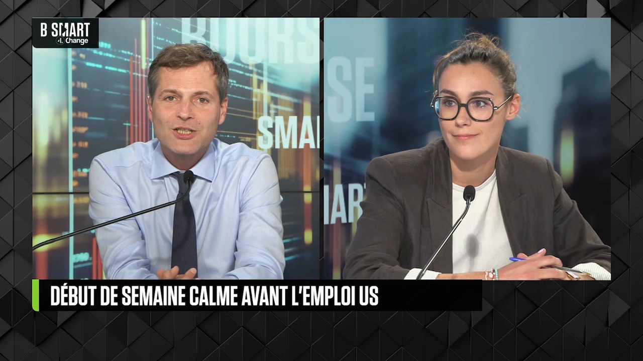 SMART BOURSE - Début de semaine calme avant l'emploi US