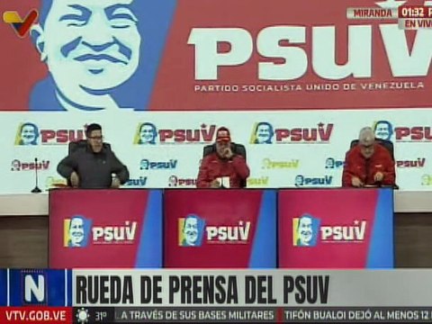 Secretario General del PSUV Diosdado Cabello: El miércoles primero arranca la Navidad