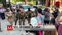 ICE, váyanse a casa, ciudadanos a autoridades tras redadas en Chicago