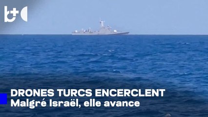 Malgré les avertissements israéliens, des drones turcs «encerclent» la flottille d'aide pour Gaza