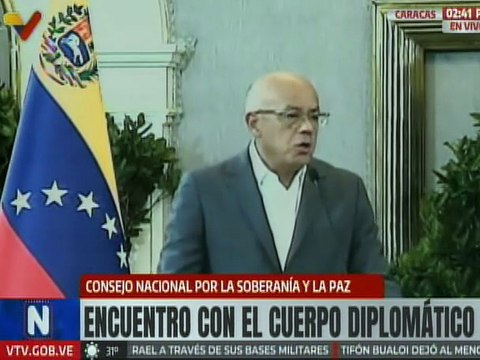 Pdte. de la AN Jorge Rodríguez cuestionó la postura de algunos sectores al pedir intervención