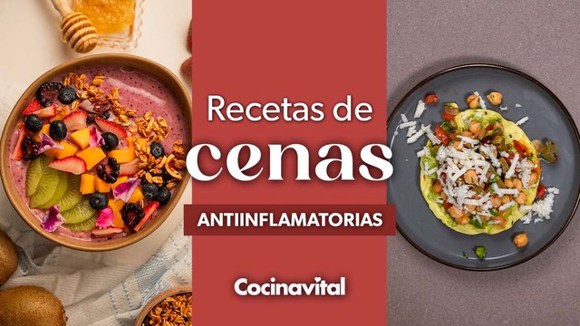 4 fáciles y saludables recetas de cenas antiinflamatorias