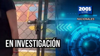 Ministerio Público investiga caso de una mujer que bloqueó entrada a cancha deportiva