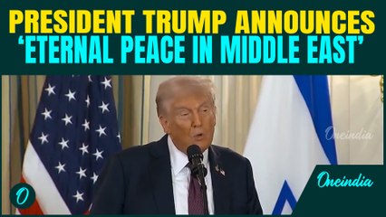Trump announces ‘Principles for Eternal Peace in Middle East’ after meeting with Netanyahu |Gaza War