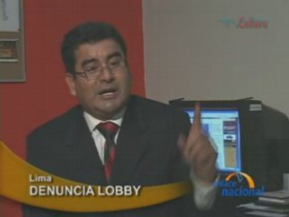 DENUNCIA LOBBY - LIMA